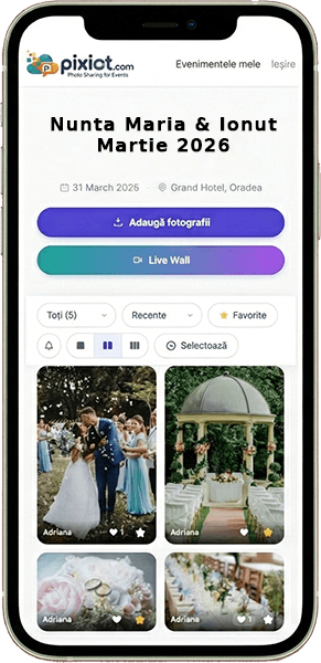 Pixiot mobile photo gallery