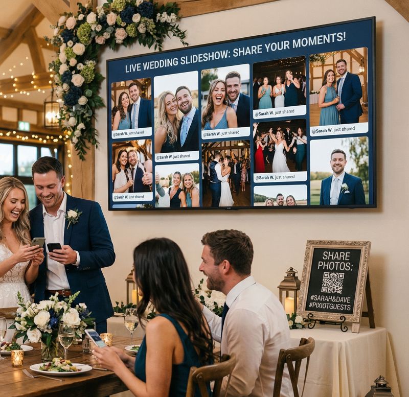 Live Wedding Slideshow